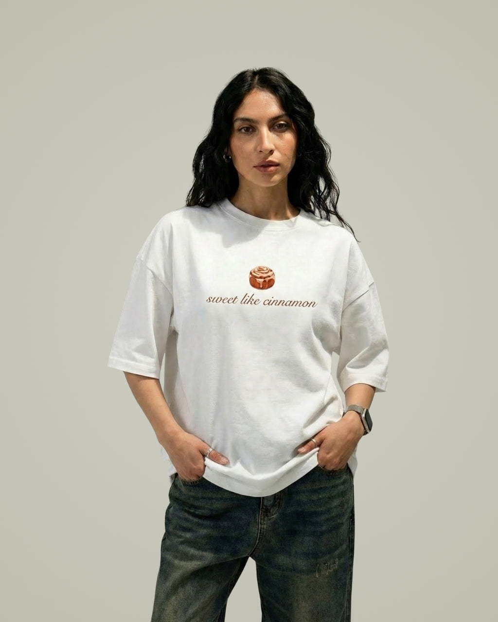 Cinnamon Roll Tee